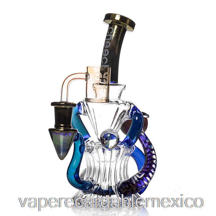 Vape Recargable Cheech Glass Huncho Dab Rig Azul